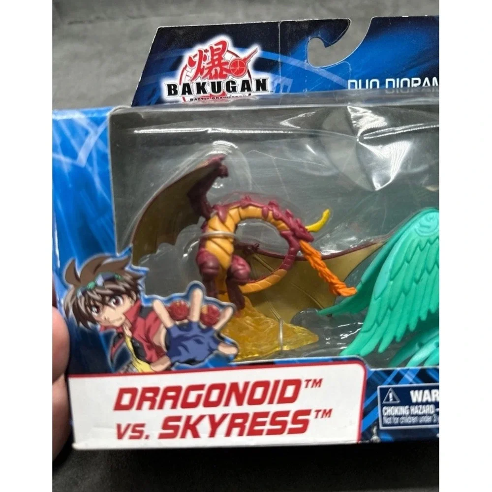 Bakugan Battle Brawlers Dragonoid Vs Skyress Duo Diorama Series 1